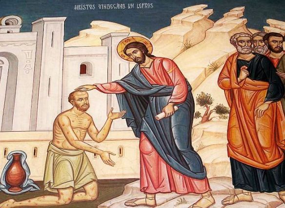 Jesus and the Leper